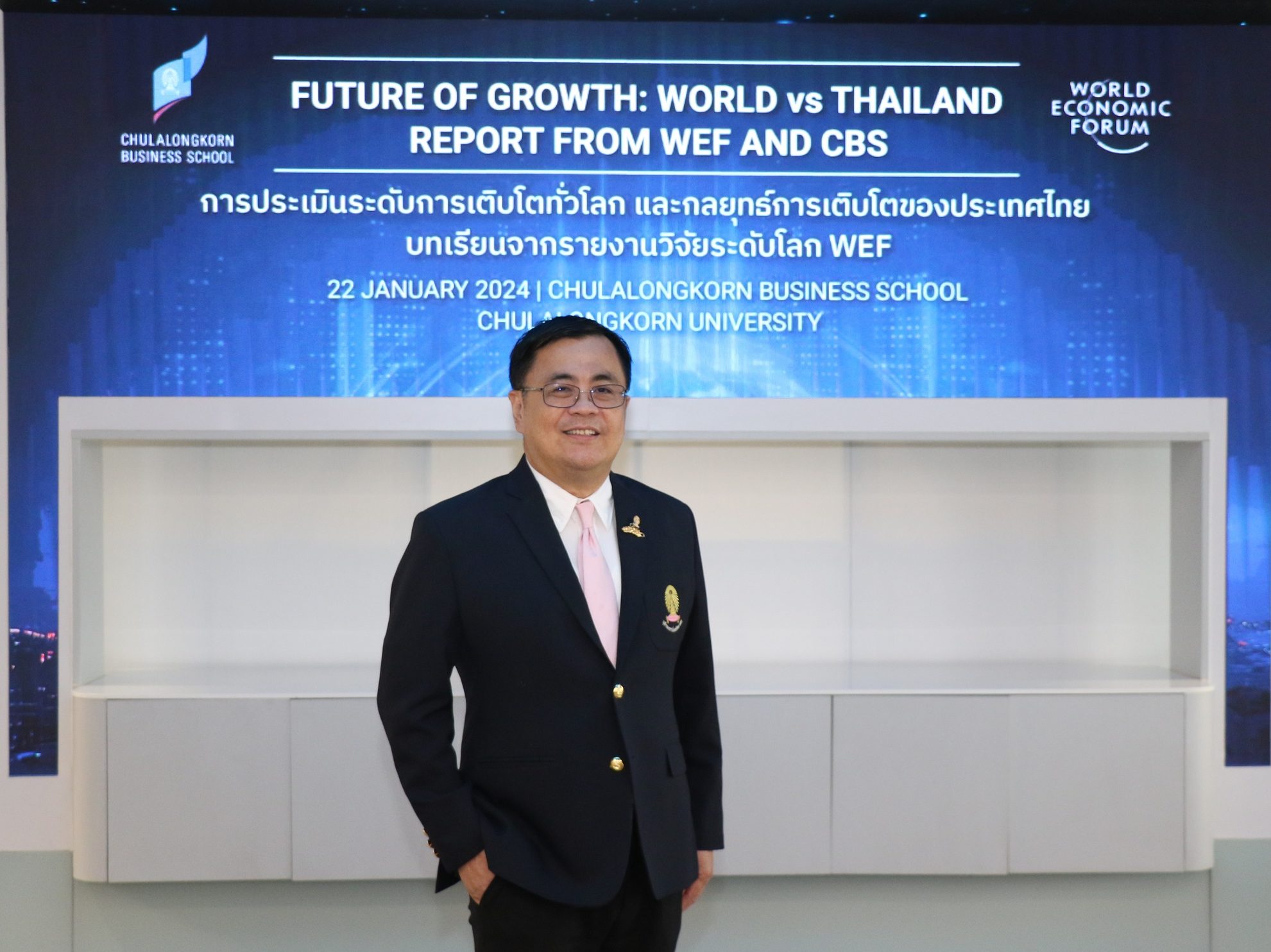 FUTURE OF GROWTH : WORLD vs THAILAND REPORT FROM WEF AND CBS   การประเมินระดับการเติบโตทั่วโลก และกลยุทธ์การเติบโตของประเทศไทย บทเรียนจากรายงานวิจัยระดับโลก WEF